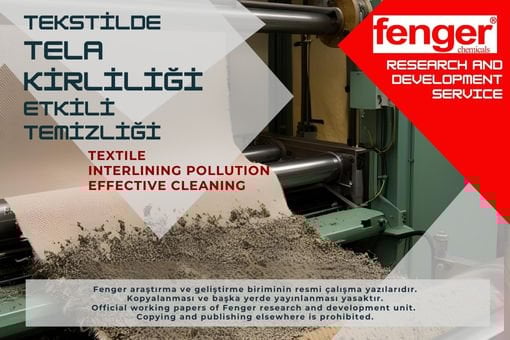 Tekstil sektörü Tela temizliğinde püf noktalar!