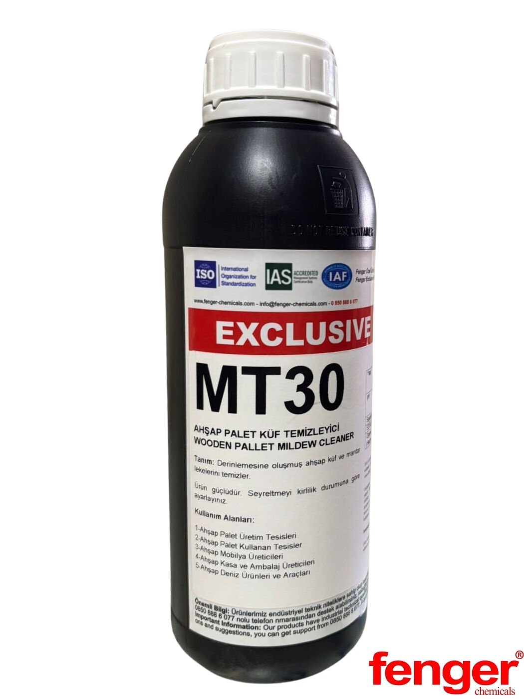 MT30 Ahşap - Palet Küf Temizleme Kimyasalı(ÖnleyiciKatkılı)