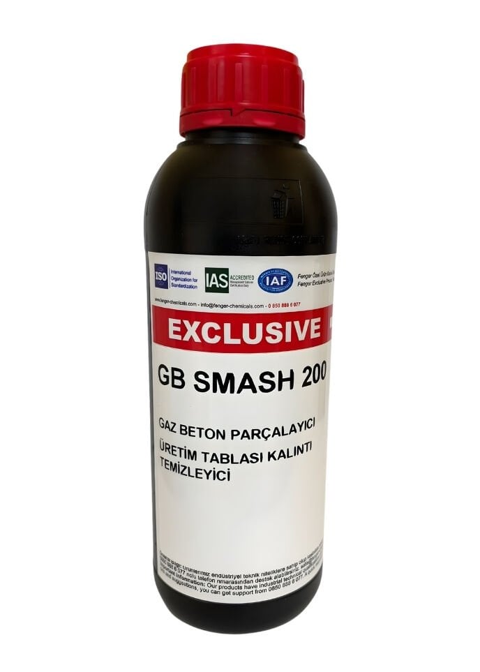 GB SMASH 200 GAZ BETON PARÇALAYICI(ÜRETİM TABLASI TEMİZLEME)