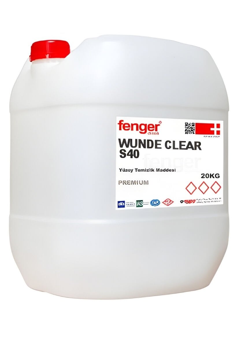 WUNDE CLEAR S40 Yüzey Temizlik Maddesi 20 Kg