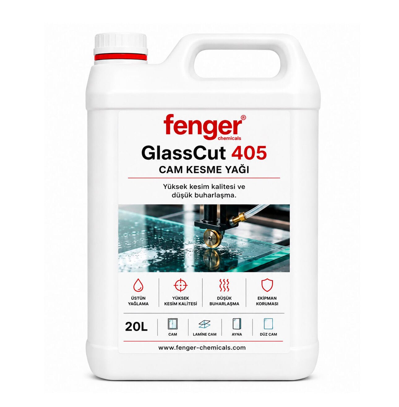 GlassCut 405  Cam Kesme Yağı