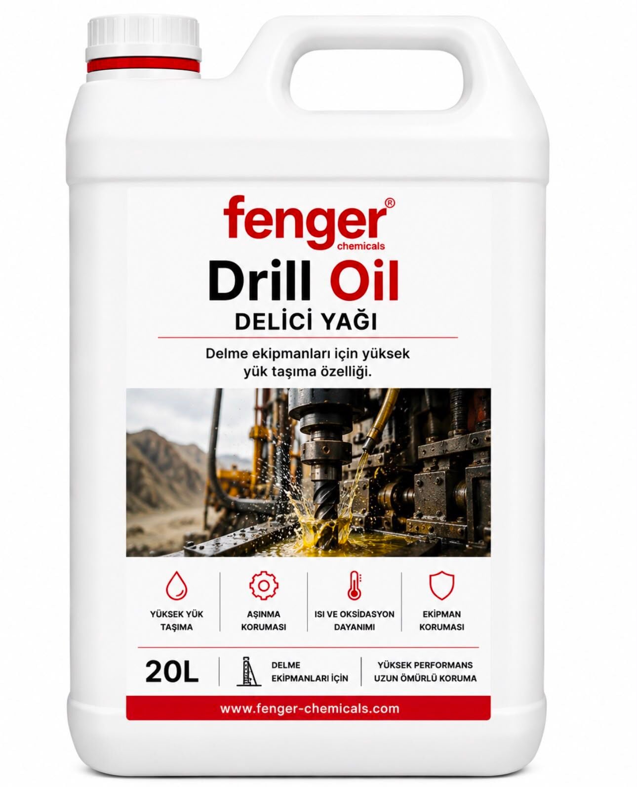 Fenger Drill Oil  Delici Yağı  Delme ekipmanları için
