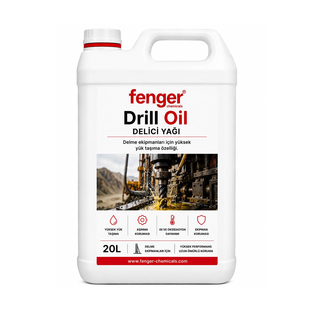 Fenger Drill Oil  Delici Yağı  Delme ekipmanları için