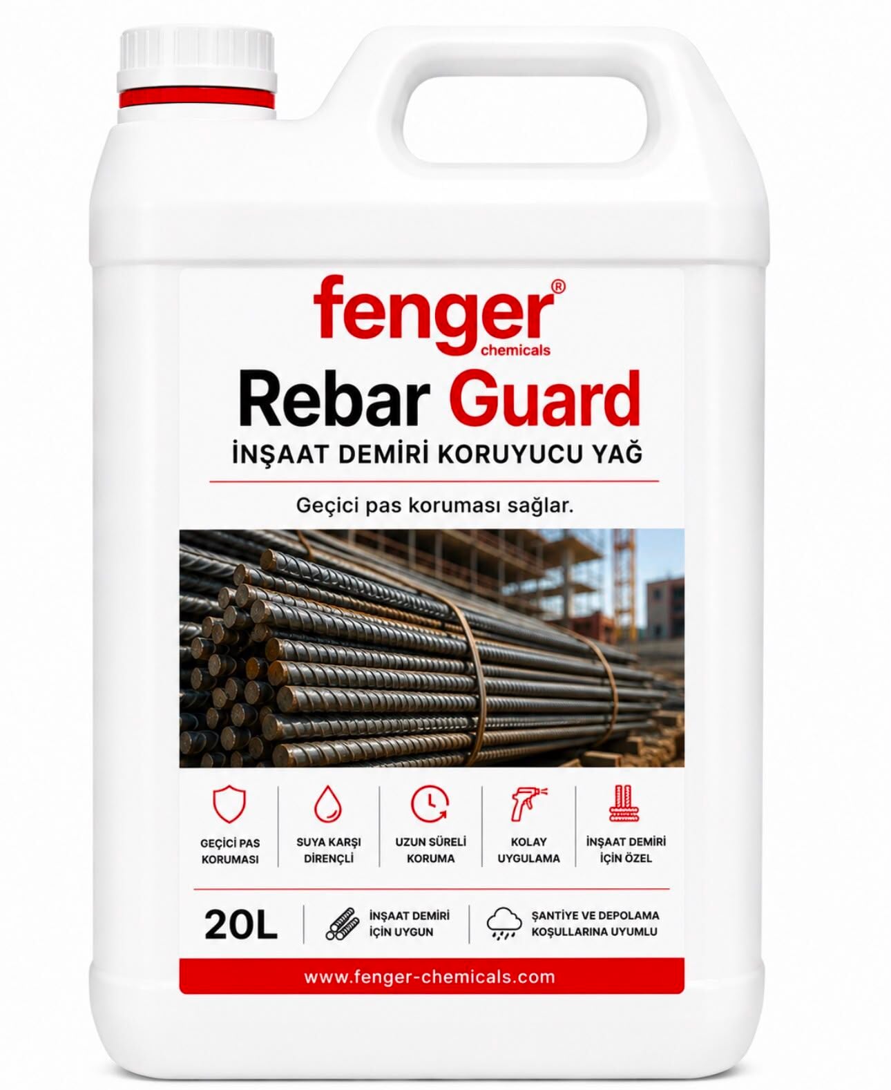 Fenger Rebar Guard  İnşaat Demiri Koruyucu Yağ