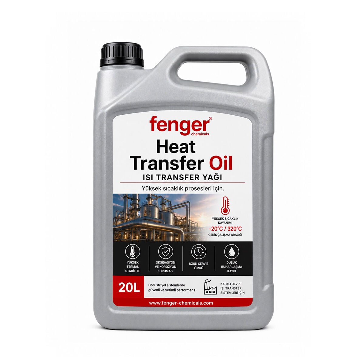 Fenger Heat Transfer Oil  Isı Transfer Yağı  Yüksek sıcaklık prosesleri için
