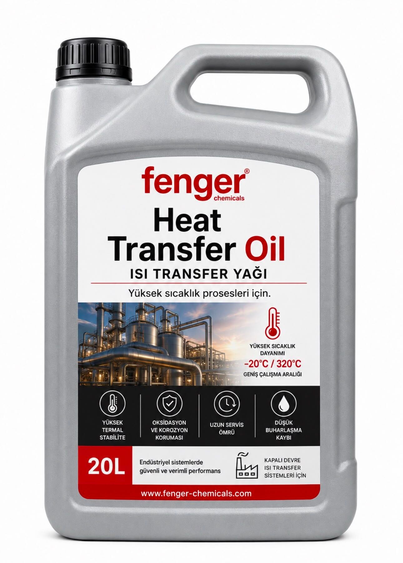 Fenger Heat Transfer Oil  Isı Transfer Yağı  Yüksek sıcaklık prosesleri için