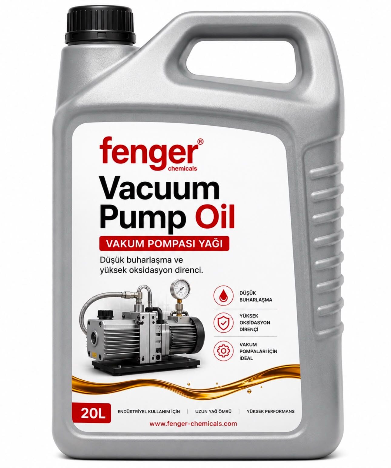 Fenger Vacuum Pump Oil  Vakum Pompası Yağı