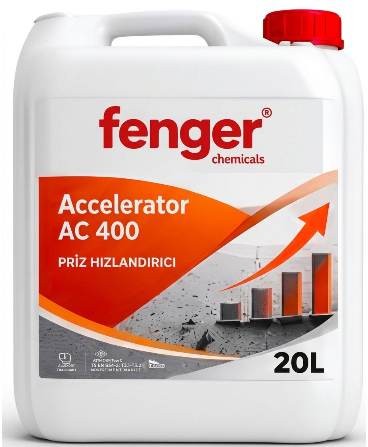 Accelerator AC 400 Beton Priz Hızlandırıcı