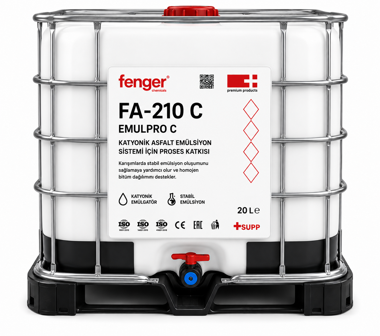 FA-210 C | EMULPRO C Katyonik Asfalt Emülsiyon Sistemleri İçin Proses Katkısı