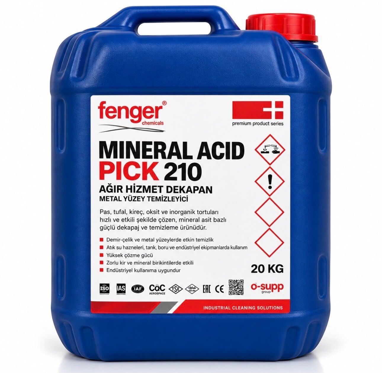MAP 210 Mineral Asidik Endüstriyel Dekapan
